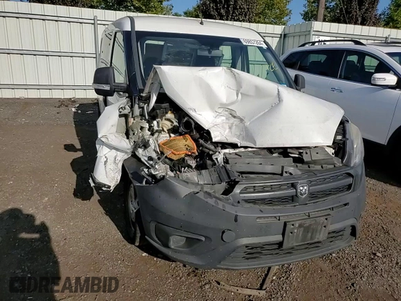 2016 Ram ProMaster City Cargo Tradesman with VIN ZFBERFAT1G6B22564, listed as a Copart auction lot 69857264 with 129,947 mi miles and Salvage Title. Bid and sale history available at DreamBid. Image 11.