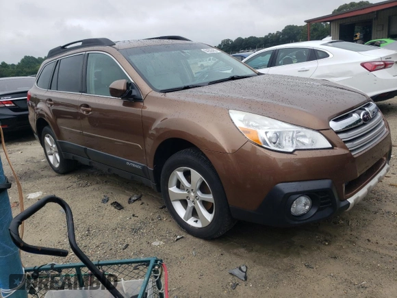 2013 Subaru Outback Limited with VIN 4S4BRBKC5D3252005, listed as a Copart auction lot 64206455 with 110,680 mi miles and Salvage title. Bid and sale history available at DreamBid. Image 4.