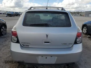 2009 Pontiac Vibe with VIN 5Y2SM67079Z403570, listed as a Copart auction lot 76196584 with 63,891 mi miles and Salvage Title. Bid and sale history available at carsss.com. Image 6.