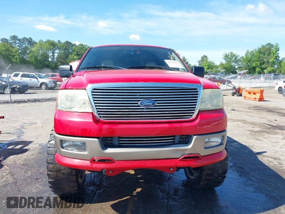 2004 Ford F-150 XLT with VIN 1FTPX14594NB45858, listed as a IAAI auction lot 42252407 with 281,138 mi miles and . Bid and sale history available at DreamBid. Image 12.