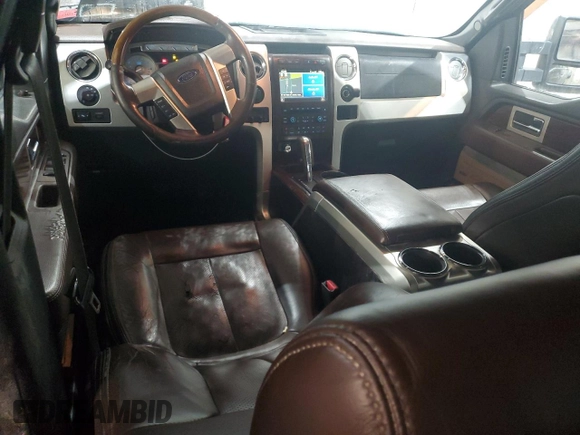 2009 Ford F-150 XL with VIN 1FTPW14V09FA36869, listed as a Copart auction lot 89056925 with 247,997 mi miles and Salvage Title. Bid and sale history available at carsss.com. Image 8.