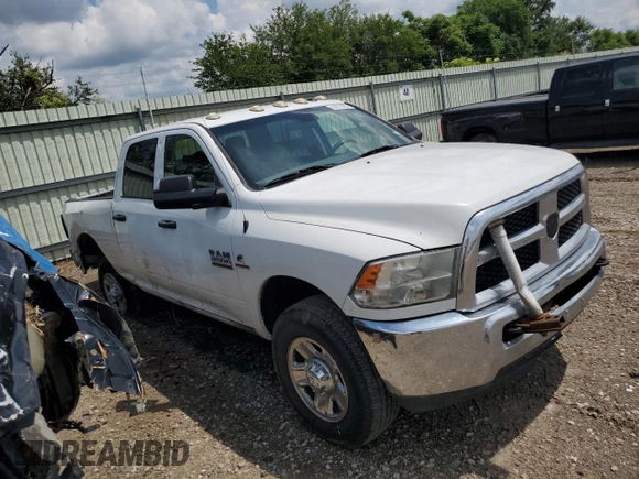 2018 Ram 2500 Tradesman with VIN 3C6UR5CL4JG298048, listed as a Copart auction lot 55971485 with 301,260 mi miles and Salvage title. Bid and sale history available at DreamBid. Image 4.