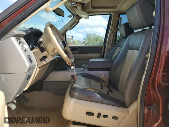 2008 Ford Expedition EL Eddie Bauer with VIN 1FMFK175X8LA08981, listed as a Copart auction lot 84244004 with 88,673 mi miles and Salvage Title. Bid and sale history available at carsss.com. Image 7.