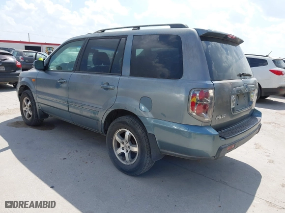 2007 Honda Pilot EX-L with VIN 5FNYF28597B037850, listed as a IAAI auction lot 41879048 with 194,089 mi miles. Bid and sale history available at carsss.com. Image 3.