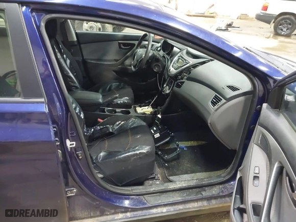 2012 Hyundai Elantra GLS PZEV with VIN 5NPDH4AE3CH064083, listed as a IAAI auction lot 42045132 with 121,837 mi miles. Bid and sale history available at carsss.com. Image 5.