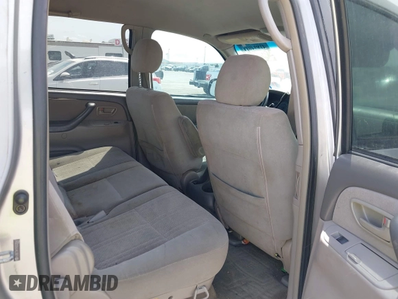 2006 Toyota Tundra SR5 with VIN 5TBET34176S529347, listed as a IAAI auction lot 41894011 with 203,864 mi miles and . Bid and sale history available at DreamBid. Image 8.