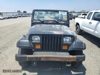 1990 Jeep Wrangler with VIN 2J4FY29T8LJ541585, listed as a Copart auction lot 54352634 with 138,022 mi miles and Salvage Title. Bid and sale history available at carsss.com. Image 5.