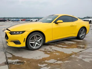 2024 Ford Mustang EcoBoost with VIN 1FA6P8TH1R5136181, listed as a Copart auction lot 55121845 with 17,396 mi miles and Clean title. Bid and sale history available at DreamBid. Image 1.