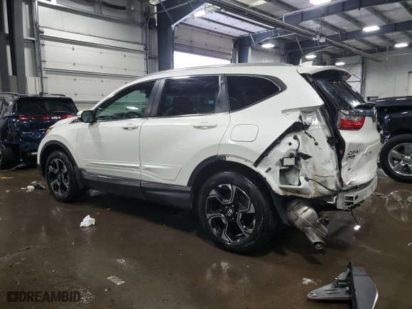 2018 Honda CR-V Touring with VIN 2HKRW2H91JH664364, listed as a Copart auction lot 45270365 with 78,516 mi miles and Salvage Title. Bid and sale history available at carsss.com. Image 2.