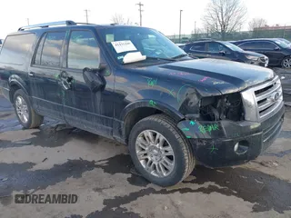 2013 Ford Expedition Max Limited with VIN 1FMJK2A50DEF32700, listed as a IAAI auction lot 41431440 with 269,147 mi miles and . Bid and sale history available at DreamBid. Image 1.
