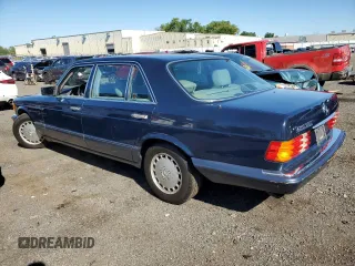 1991 Mercedes-Benz 420 with VIN WDBCA35E1MA599800, listed as a Copart auction lot 66687274 with 84,817 mi miles and Non Repairable. Bid and sale history available at carsss.com. Image 2.