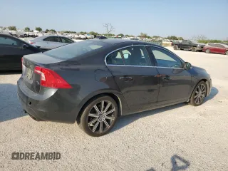 2015 Volvo S60 T6 Drive-E with VIN YV149MFK7F1343313, listed as a Copart auction lot 76279894 with 60,091 mi miles and Salvage Title. Bid and sale history available at carsss.com. Image 3.