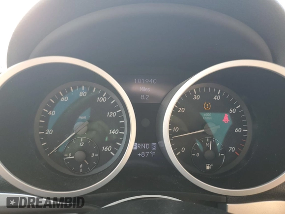 2008 Mercedes-Benz SLK 280 with VIN WDBWK54F88F188628, listed as a Copart auction lot 75885594 with 101,940 mi miles and Salvage Title. Bid and sale history available at DreamBid. Image 9.
