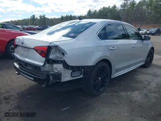 2017 Volkswagen Passat R-Line w/Comfort Pkg with VIN 1VWDT7A30HC048101, listed as a IAAI auction lot 41823508 with 53,681 mi miles. Bid and sale history available at carsss.com. Image 4.