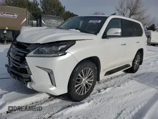 2018 Lexus LX with VIN JTJHY7AX5J4271921, listed as a Copart auction lot 89255595 with 74,825 mi miles and Salvage Title. Bid and sale history available at carsss.com. Image 1.