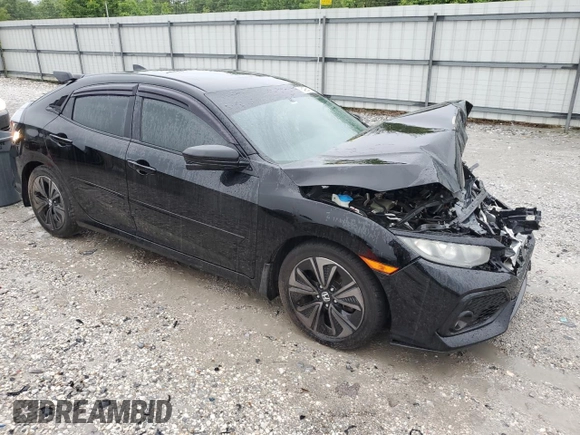 2018 Honda Civic EX z VIN SHHFK7H51JU201744, wystawiony jako Copart lot #54964175 z przebiegiem 92 145 mil mil oraz Szkoda całkowita • Salvage title. Historia ofert i sprzedaży dostępna na DreamBid. Obrazek 4.