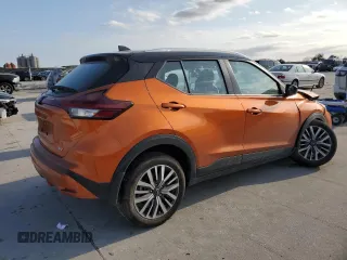 2024 Nissan Kicks SV with VIN 3N1CP5CV7RL561747, listed as a Copart auction lot 42876005 with 10,423 mi miles and Salvage Title. Bid and sale history available at DreamBid. Image 3.