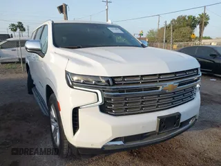 2022 Chevrolet Suburban Premier with VIN 1GNSCFKDXNR180648, listed as a IAAI auction lot 41853881 with 73,023 mi miles and . Bid and sale history available at DreamBid. Image 1.