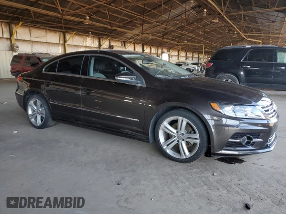 2014 Volkswagen CC R-Line with VIN WVWBP7AN6EE511648, listed as a Copart auction lot 88930185 with 51,001 mi miles and Salvage Title. Bid and sale history available at carsss.com. Image 4.