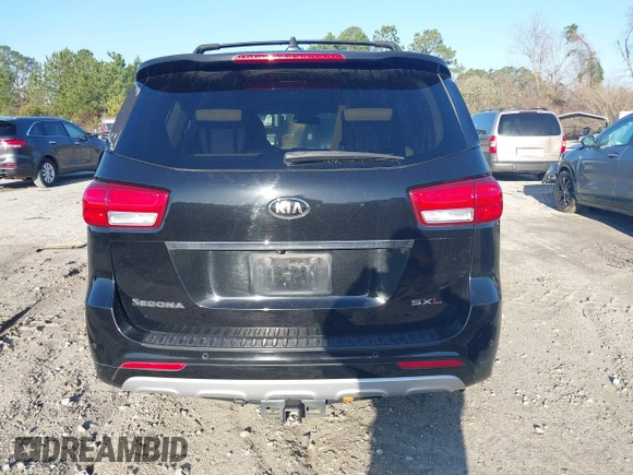 2015 Kia Sedona SX-L with VIN KNDME5C16F6037693, listed as a IAAI auction lot 41779327 with 149,552 mi miles and . Bid and sale history available at DreamBid. Image 16.