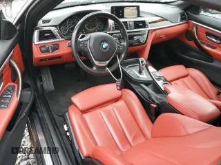 2019 BMW 4 Series 430i xDrive with VIN WBA4Z3C56KEC58481, listed as a Copart auction lot 55330405 with 57,617 mi miles and Salvage title. Bid and sale history available at DreamBid. Image 8.