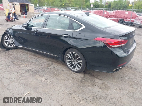 2015 Hyundai Genesis 3.8L z VIN KMHGN4JE4FU072799, wystawiony jako IAAI lot #42206022 z przebiegiem Nie podano mil oraz . Historia ofert i sprzedaży dostępna na DreamBid. Obrazek 3.