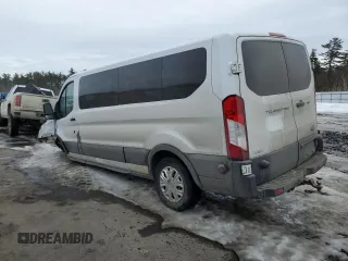 2015 Ford Transit XL with VIN 1FBZX2YM8FKA54542, listed as a Copart auction lot 46326545 with 98,306 mi miles and Salvage title. Bid and sale history available at DreamBid. Image 2.