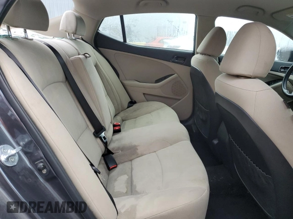 2015 Kia Optima LX with VIN KNAGM4A74F5622891, listed as a Copart auction lot 83112334 with Not Provided miles and Salvage Title. Bid and sale history available at carsss.com. Image 11.
