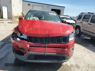 2020 Jeep Compass Limited with VIN 3C4NJDCB7LT130484, listed as a Copart auction lot 49344775 with 75,511 mi miles and Salvage Title. Bid and sale history available at carsss.com. Image 5.