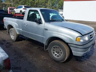 2003 Mazda B-Series 2WD Truck DS with VIN 4F4YR12UX3TM09535, listed as a IAAI auction lot 41610150 with 159,117 mi miles. Bid and sale history available at carsss.com. Image 1.