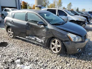2010 Pontiac Vibe w/1SB with VIN 5Y2SP6E09AZ406730, listed as a Copart auction lot 76592434 with 0 mi miles and Clean Title. Bid and sale history available at carsss.com. Image 4.