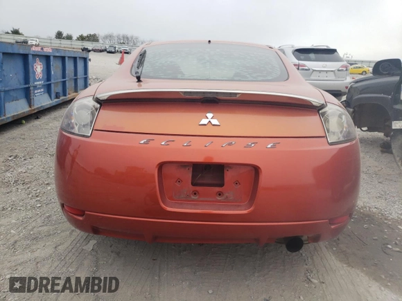 2007 Mitsubishi Eclipse GS with VIN 4A3AK24F67E022149, listed as a Copart auction lot 75907314 with 134,166 mi miles and Salvage Title. Bid and sale history available at carsss.com. Image 6.