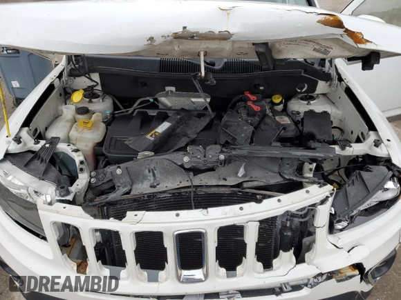2017 Jeep Compass High Altitude with VIN 1C4NJDEBXHD103273, listed as a Copart auction lot 44627835 with 103,887 mi miles and Salvage Title. Bid and sale history available at DreamBid. Image 12.