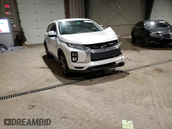 2020 Mitsubishi Outlander ES with VIN JA4AP3AU4LU016891, listed as a Copart auction lot 53312175 with 202,383 mi miles and Salvage title. Bid and sale history available at DreamBid. Image 11.