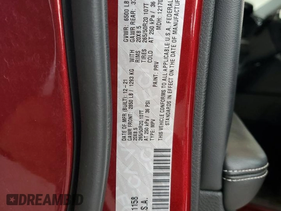 2022 Jeep Grand Cherokee Limited with VIN 1C4RJKBG9N8511158, listed as a Copart auction lot 60270925 with 20,800 mi miles and Salvage title. Bid and sale history available at DreamBid. Image 14.