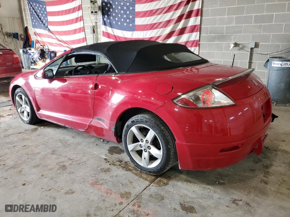 2007 Mitsubishi Eclipse GT with VIN 4A3AL35T27E012113, listed as a Copart auction lot 41471855 with 100,719 mi miles and Salvage Title. Bid and sale history available at carsss.com. Image 2.