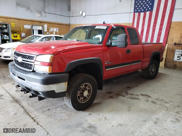 2007 Chevrolet Silverado 2500HD Classic LT3 with VIN 1GCHK29D97E172913, listed as a Copart auction lot 69608744 with 203,174 mi miles and Clean Title. Bid and sale history available at carsss.com. Image 1.
