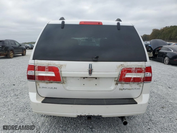 2009 Lincoln Navigator with VIN 5LMFU28539EJ00256, listed as a Copart auction lot 76085394 with 230,298 mi miles and Salvage Title. Bid and sale history available at carsss.com. Image 6.
