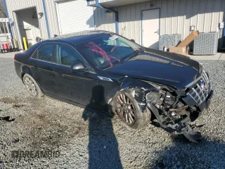 2012 Cadillac CTS Premium with VIN 1G6DS5E34C0102002, listed as a Copart auction lot 43287135 with 98,495 mi miles and Salvage Title. Bid and sale history available at DreamBid. Image 4.