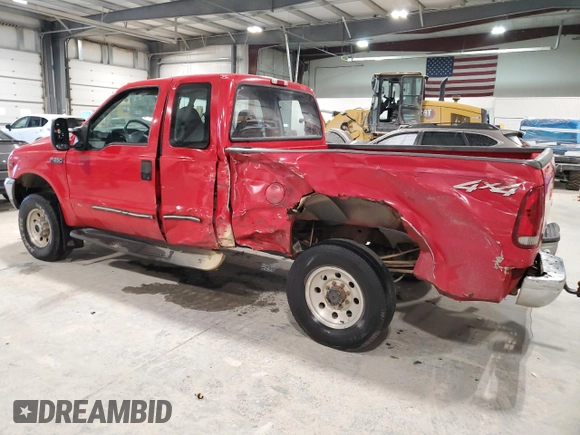 2000 Ford F-250 XL z VIN 1FTNX21S5YEC10427, wystawiony jako Copart lot #59093625 z przebiegiem 111 585 mil mil oraz Szkoda całkowita • Salvage title. Historia ofert i sprzedaży dostępna na DreamBid. Obrazek 2.