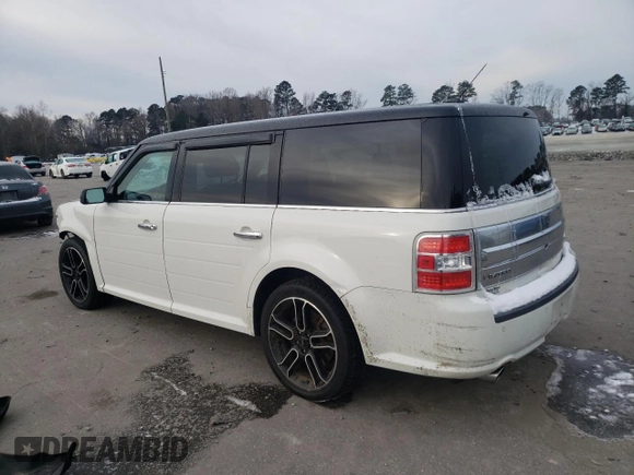 2013 Ford Flex Limited w/EcoBoost with VIN 2FMHK6DTXDBD00343, listed as a Copart auction lot 42111175 with 228,220 mi miles and Salvage Title. Bid and sale history available at carsss.com. Image 2.
