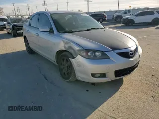 2008 Mazda 3 i Sport with VIN JM1BK12F281778705, listed as a Copart auction lot 89202195 with 243,541 mi miles and Salvage Title. Bid and sale history available at DreamBid. Image 10.