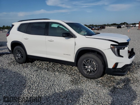 2025 GMC Acadia FWD Elevation z VIN 1GKENKRS3SJ132016, wystawiony jako Copart lot #54262725 z przebiegiem 7 205 mil mil oraz Czysty tytuł • Clean title. Historia ofert i sprzedaży dostępna na DreamBid. Obrazek 4.