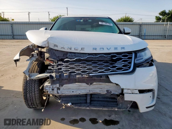 2020 Land Rover Range Rover Velar S with VIN SALYB2FV7LA256980, listed as a Copart auction lot 59130795 with Not provided miles and Salvage title. Bid and sale history available at DreamBid. Image 5.