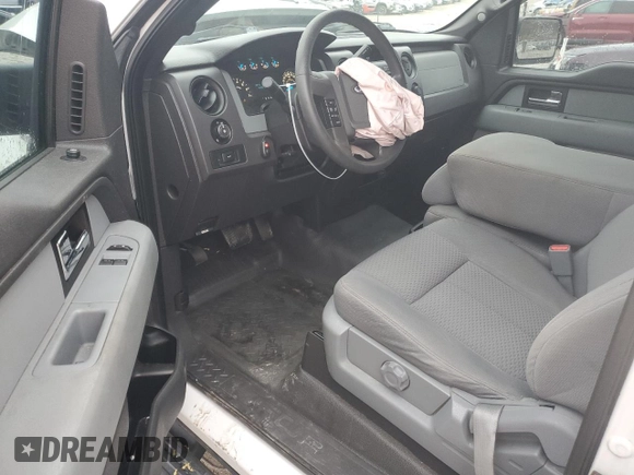 2013 Ford F-150 XL with VIN 1FTMF1EF3DFA59064, listed as a Copart auction lot 82676274 with 144,003 mi miles and Salvage Title. Bid and sale history available at DreamBid. Image 8.