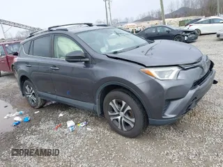 2018 Toyota RAV4 LE with VIN JTMBFREV2JJ727457, listed as a IAAI auction lot 41758208 with 65,740 mi miles. Bid and sale history available at carsss.com. Image 1.