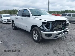 2024 Ram 1500 Lone Star with VIN 1C6RREFG6RN231281, listed as a IAAI auction lot 41615391 with 35,836 mi miles and . Bid and sale history available at DreamBid. Image 1.