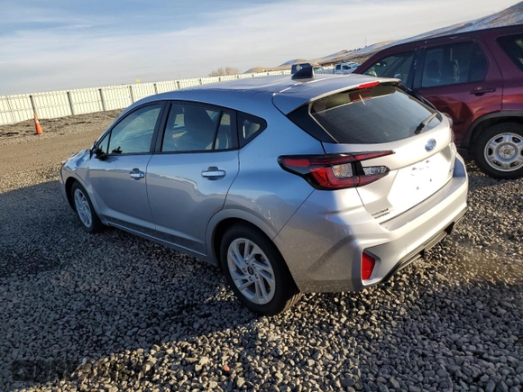 2024 Subaru Impreza with VIN JF1GUABC8R8854772, listed as a Copart auction lot 85133364 with 1,791 mi miles and Salvage Title. Bid and sale history available at carsss.com. Image 2.