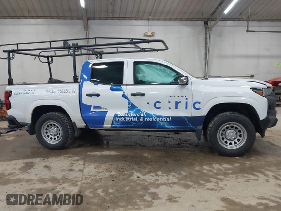 2023 Chevrolet Colorado 2WD Work Truck with VIN 1GCPSBEK3P1230828, listed as a IAAI auction lot 42211557 with 35,153 mi miles and . Bid and sale history available at DreamBid. Image 13.