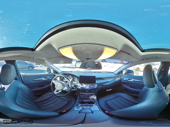 2016 Mercedes-Benz CLS with VIN WDDLJ6HB4GA169595, listed as a Copart auction lot 87883115 with 0 mi miles and Salvage Title. Bid and sale history available at carsss.com. Image 15.